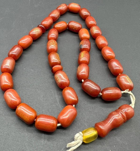 Rare Ancient Old Islamic Era Beautiful Rosary Tasbhi Beads From Asia