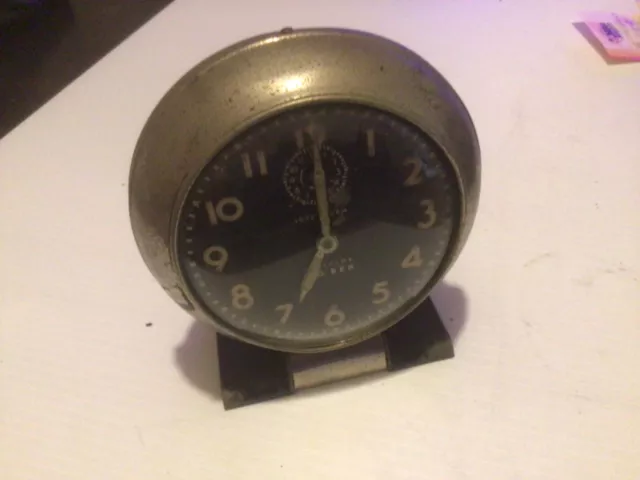 VTG 1940's Big Ben Westclox Loud Alarm Clock Glow-n-Dark NonWorking USA MADE MCM