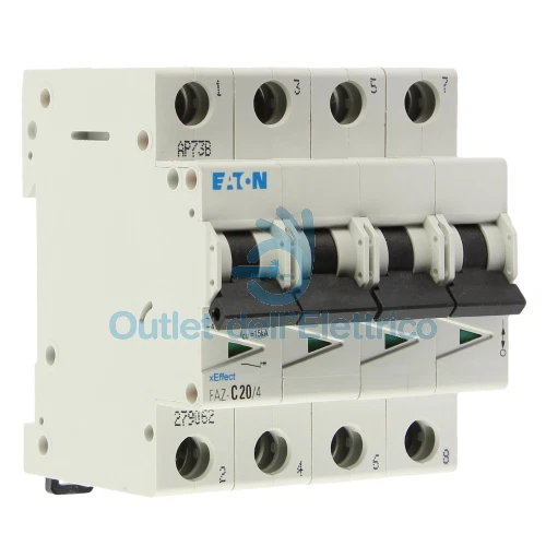 Interruptor Magnetotérmico 4 Polos 20A HGD63-M4P020C | | Precio