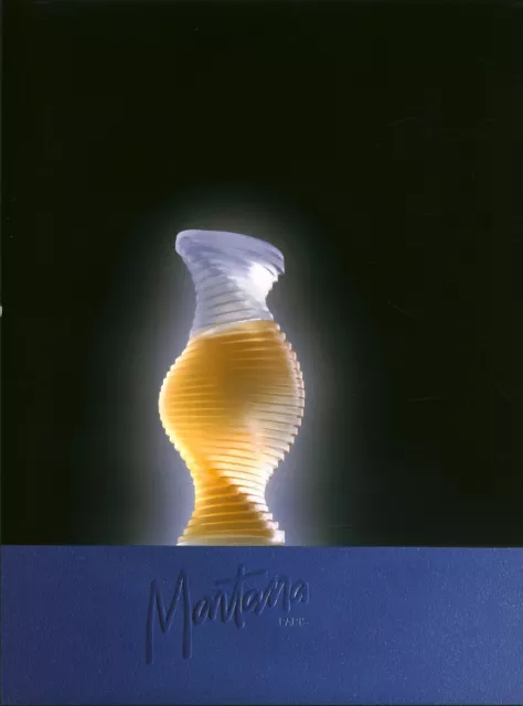 Publicité ancienne Parfum Montana non parfumé