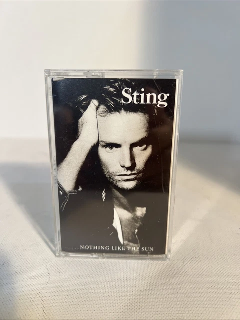 Sting, Nothing Like The Sun Audio Cassette Tape