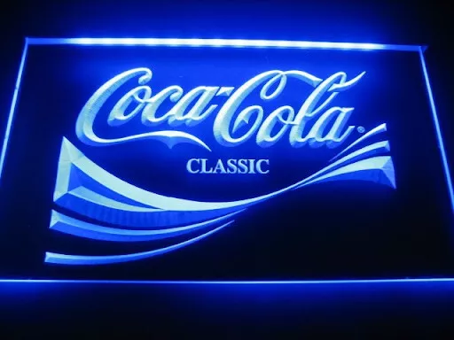 Panneau Lumineux Sign 3D Collection Coca Cola Pub Led Enseigne Bar Neon Lampe