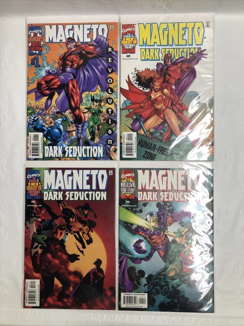 Magneto: Dark Seduction 4 Issue Miniseries X-Men Spinoff ￼