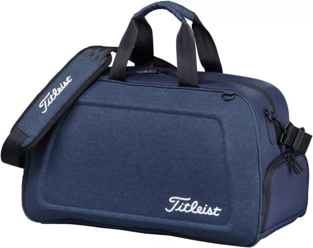 [Titleist] Japan Golf Simple Athlete Boston Bag New Product Heather Navy