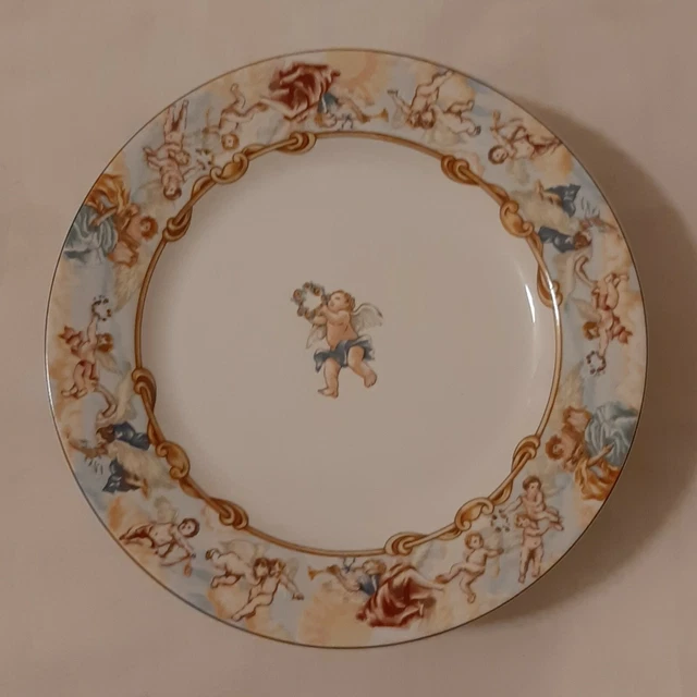 FITZ AND FLOYD Cherub Angel Habitat Americana Omnibus 10.5" Dinner