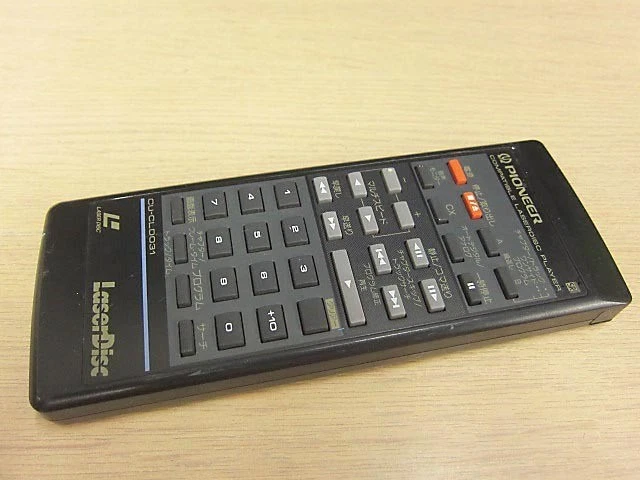 パイオニア LDリモコン CU-CLD031 d2ldlup PIONEER CU-CLD031 BLACK Tested LaserDisc Player Remote