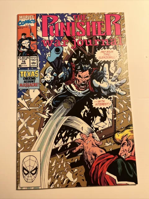 Punisher War Journal #16 (1988 Series) Vol. 1 Marvel Comic Book March 1990