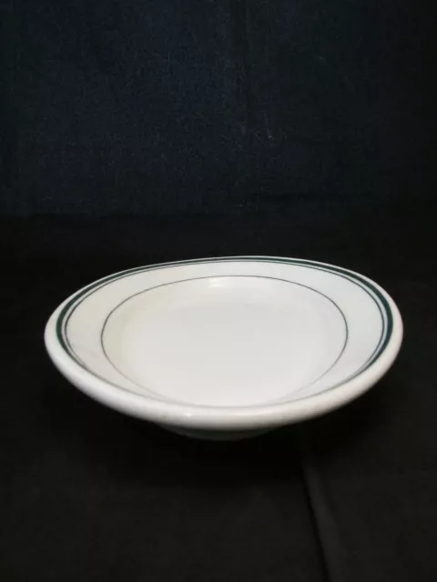 Restaurant Ware Small Platter Green Stripe Bailey Walker Vitrified China VTG 3