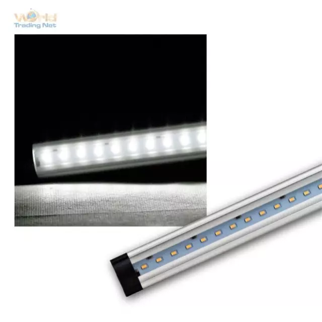 SMD LED Unterbauleuchte 80cm daylight 680lm, Alu Lichtleiste 12V, Leiste Leuchte