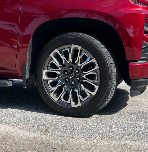 22& GMC YUKON Denali Ultimate Wheels Rims Tires 2023 2024 Chevy