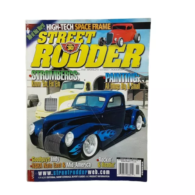 Street Rodder Magazine November 2001 Classic Cars Old Cars