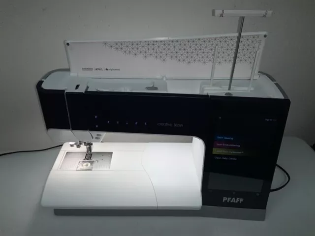 Pfaff Creative Icon Sewing/Embroidery/Quilting Machine in Pristine Condition! Pfaff Creative Icon Sewing/Embroidery/Quilting Machine in Pristine Condition!