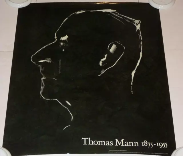 Plakat / Thomas Mann / nach Zeichnung von Marino Marini (60 x 48,5 cm)