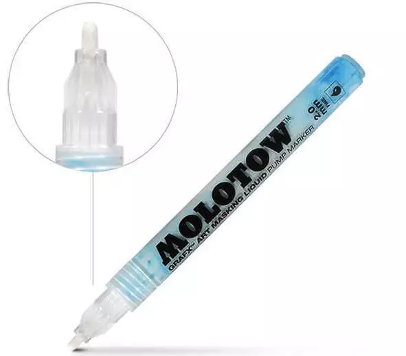 Molotow GRAFX Art Masking Liquid Pen (30ml / GP1L= 350€)