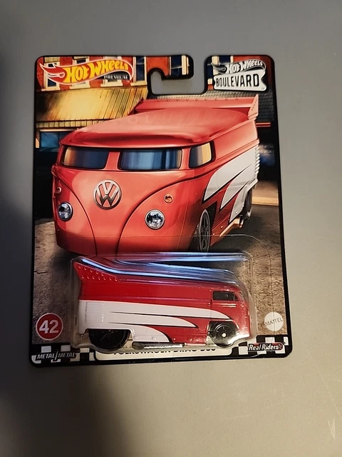 Hot Wheels Volkswagen Beetle Rouge Saint-Valentin 2021 - échelle 1/64, Modèle #96