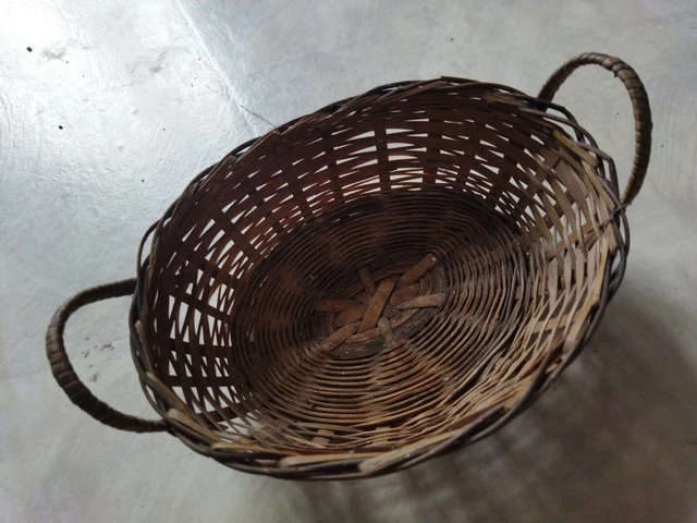 Panier Miniature En Osier Pour Poupée - France, Fin XIXème (antiquité)