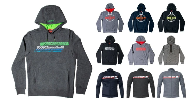 RST Men's Hoodie/Hoody Warm Winter Jumper Motorcycle Casual Original Clothing