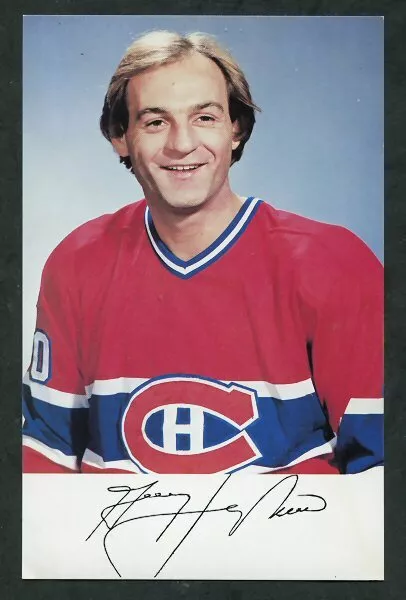 1982/83 Guy Lafleur Montreal Canadiens Team Issued Postcards-Nhl Hockey Mint