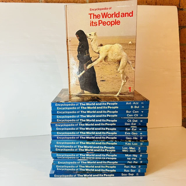 ENCYCLOPEDIA SET THE World and its People (Incomplete Set) $64.99 ...