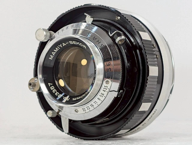 マミヤ  セコール　100mmF3.5　（マミヤプレス用） マミヤ セコール 100mmF3.5 （マミヤプレス用）