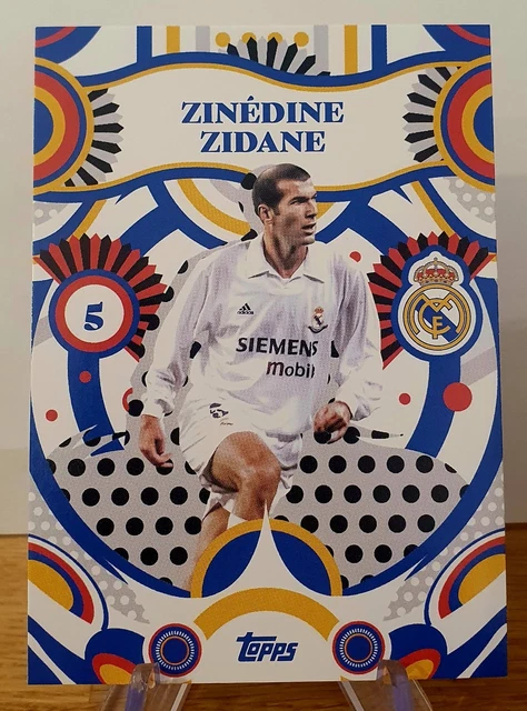 Topps 2024 Real Madrid Football N° MO-6 Zinedine Zidane