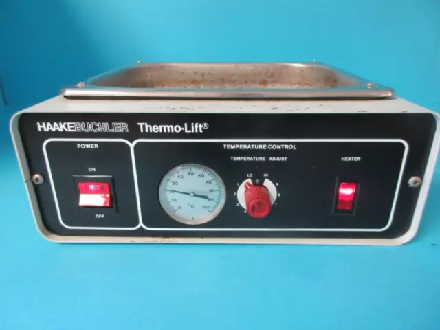 Haake Buchler Thermo-Lift Adjustable Heated Water Bath 100C 550W