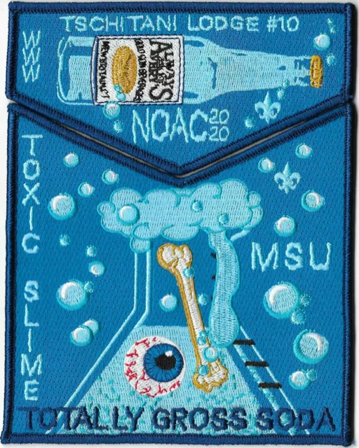 Boy Scout OA 10 Tschitani Lodge 2020 NOAC Blue Set