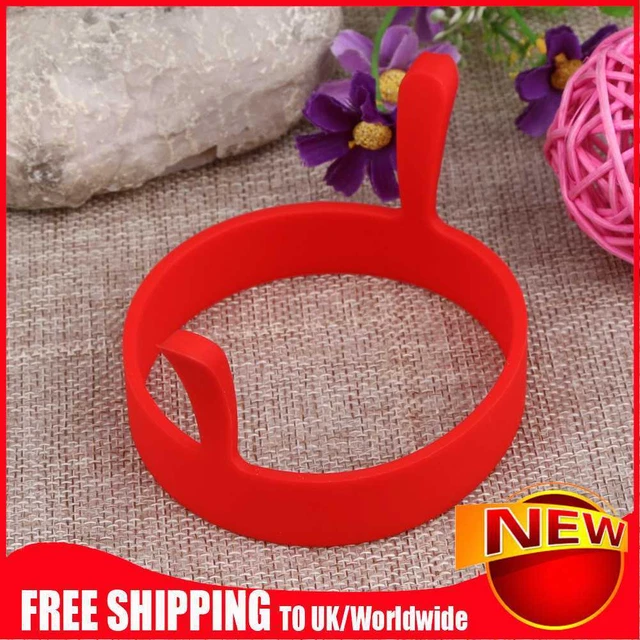 Stampi per uova fritte colazione in silicone stampi ad anello antiaderenti stampi per frittura