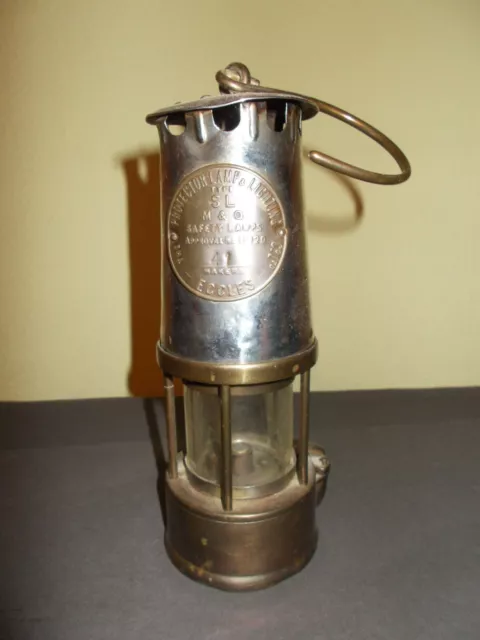 ALTE ORIGINAL ECCLES TYP SL MINERS LAMPE DAVY LAMPE SAFTY LAMPE Nr. 41