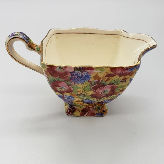 Vintage Chintz Royal Winton Grimwades Royalty Creamer 2.5" **