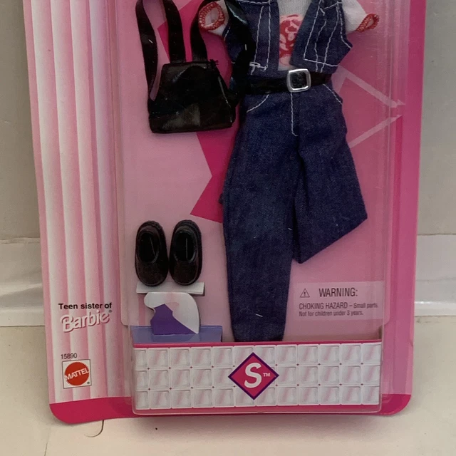 1996 Skipper Teen Sister of Barbie Easy to Dress Outfit Mattel 15890 3