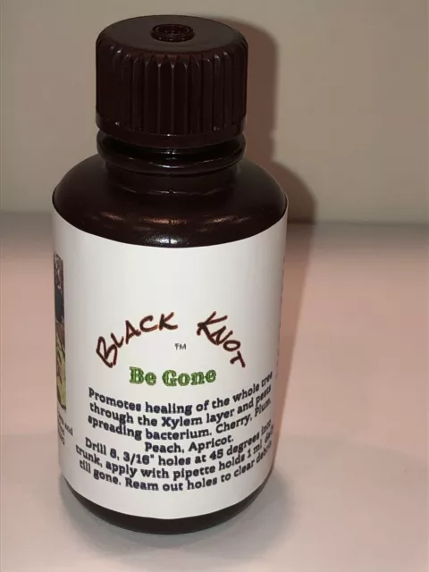 Black KNOT Be Gone ™ Safely promotes healing of the whole tree for Black KNOT di