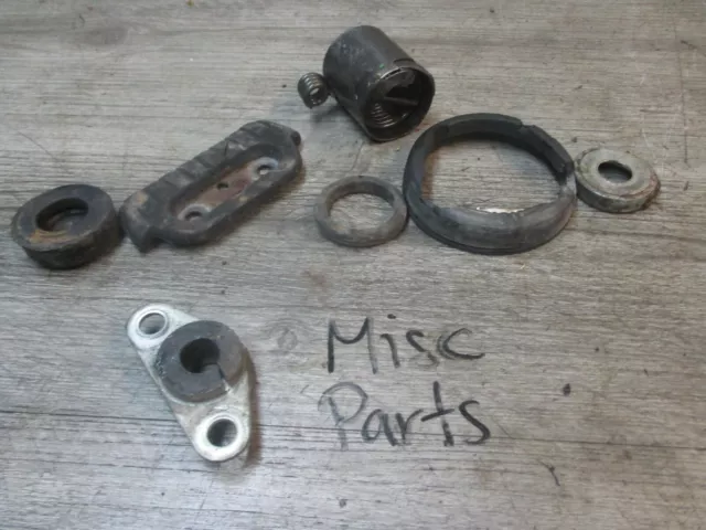 75 1975 Yamaha DT 250 DT250 Motorcycle Engine Misc Parts Bushings Mounts