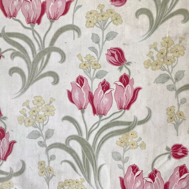 Art Deco Nouveau Antique tulips tulip pattern stylized 1890-1910 ~ + 18th centu