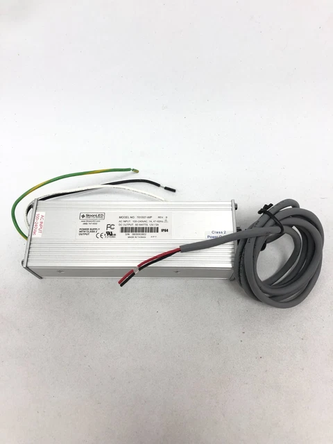 Sloan LED Compact Power Supply 701507-WP Class 2 60 watt 12V