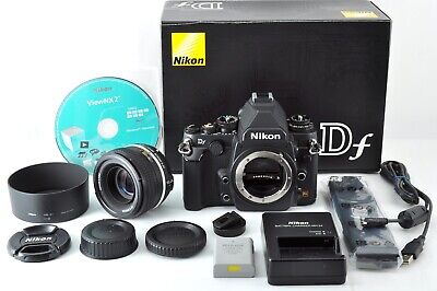 [Near MINT in BOX] Nikon Df 16.2MP DSLR Black + AF-S 50mm f1.8G Special Edition