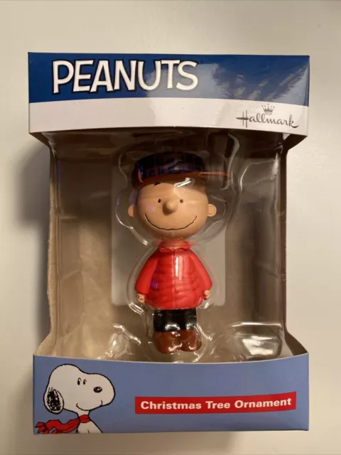 Charlie Brown Christmas tree ornament 2019 Hallmark Peanuts NEW