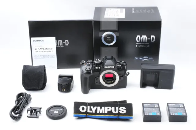 SH:1543 [Top MINT] OLYMPUS OM-D E-M1 Mark II 20.4mp Digital Camera Body Japan