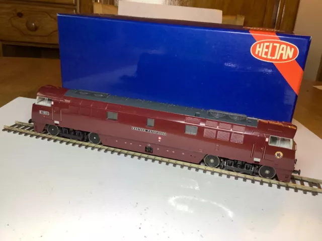 Heljan OO Gauge 5214 BR Maroon Class 52 Western Diesel  D1001 Western Pathfinder
