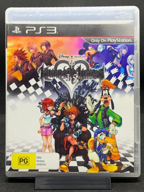 Kingdom Hearts 1.5 HD Remix PS3 PlayStation 3 Sony PAL Complete