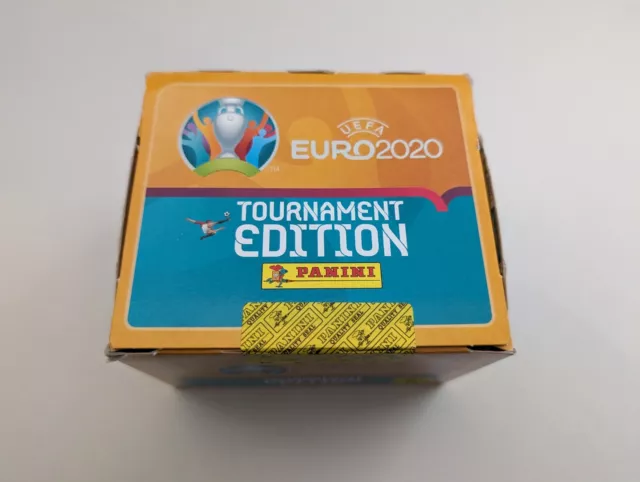 Panini Euro 2020 Tournament Edition Box 100 Packets (Sealed)