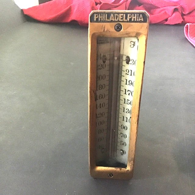 Vintage Philadelphia Phila Thermo Co., 240 Degree Boiler Thermometer