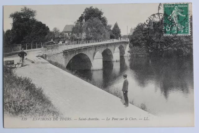 CPA Indre-et-Loire Saint-Avertin Le Pont sur le Cher (54726)