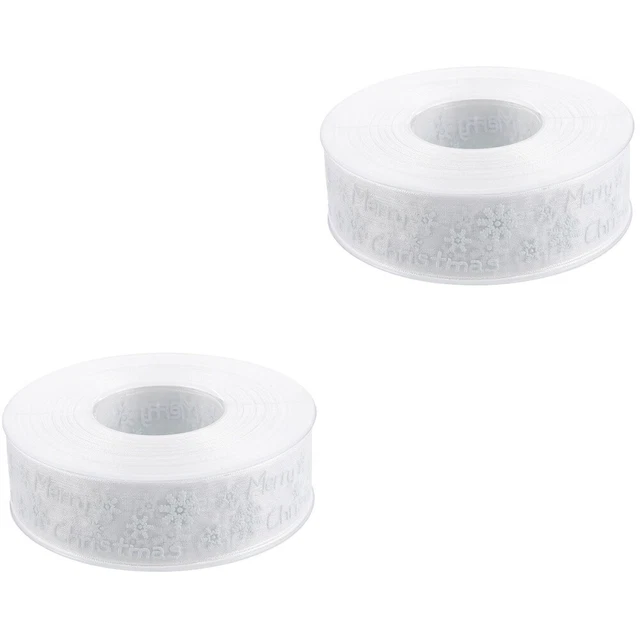 2x Geschenk Verpackung Band Weihnachten Verpackung Band Weihnachten Diy Handwerk