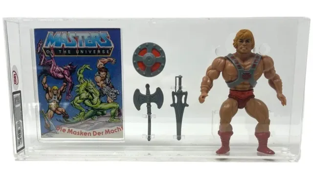 HE-MAN 1981  UKG Grading- Masters Universe - MOTU Heman AFA AFE INKgrafiX TOYS A