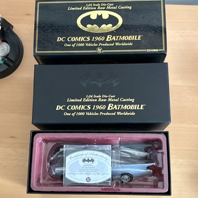 Corgi US77510 Raw Metal 1960 DC Comics Batmobile Batman 3