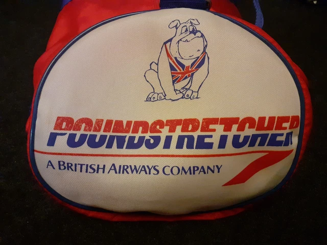 BRITISH AIRWAYS POUNDSTRETCHER (Airline) Bag, extremely rare. £45.00 ...