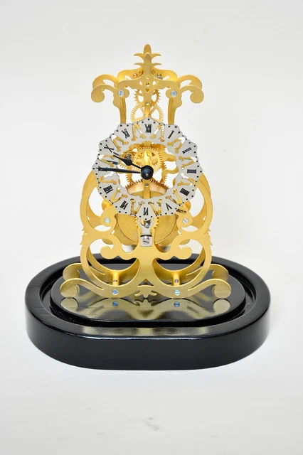 Tischuhr Kaminuhr Skelettuhr Skeleton Clock