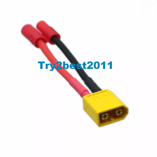 XT60 Male To HXT 3.5MM Female Adapter - Fly Walkera QR X350 with Turnigy LiPo