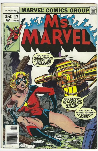 Ms. Marvel #17 Vol 1 (1978) 2nd Cameo App Raven Darkholme Mystique X-MEN